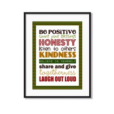 北歐風客廳室內裝飾海報_POSITIVITY