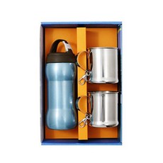 스텐등산컵 세트, 컵2개+텀블러, 1개