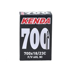 켄다 700*18/23c FV60mm, 검정, 1개