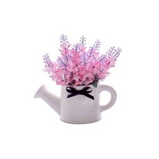 河綠薰衣草水餐具套組, 花（粉）、水鳶尾（白）