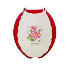 니드코 카멜리아 EVA 변기커버, 핑크, 1개