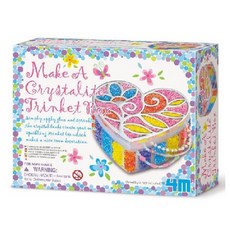 포엠 보석함 만들기, 크리스탈, 180 x 140 x 60mm, 1개