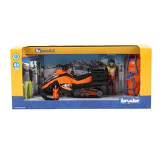 브루더 스키어와 구조대원 세트 BR63100, 49 x 15.8 x 12.8cm, 1개