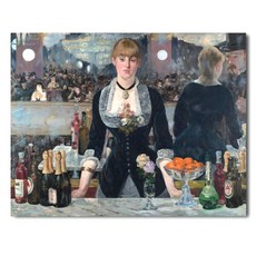 렉스데코 명화 에두아르 마네 캔버스액자, 폴리베르제르의 술집