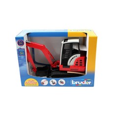 bruder Schaeff HR16 迷你挖土機 重型機具可動玩具, 35.5 x 10.2 x 16 厘米