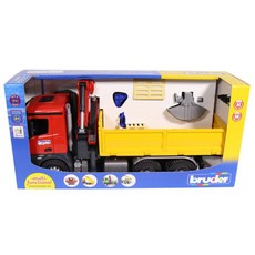 Melissa&Doug 美國瑪莉莎 布魯德奔馳 Arox 起重機卡車 BR03651, 單品, 54.5 x 18.5 x 27 厘米