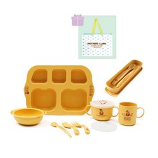MOTHER'S CORN 餐具禮品組, 黃色, 6入