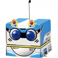 페이퍼크래프트 무선조종 박스카, 90 x 90 x 85mm, 1개