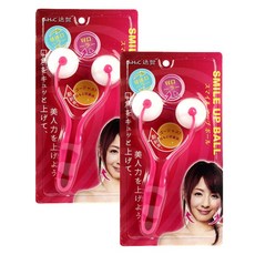 모아모아 페이스 볼 롤러, 핑크, 2개