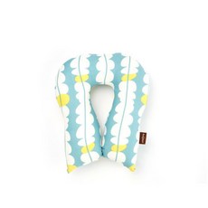 hajour 頸枕 印花款, 寶藍色