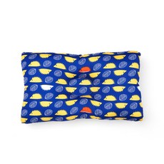 hajour 孩童散熱刺蝟印花枕頭, 藍色