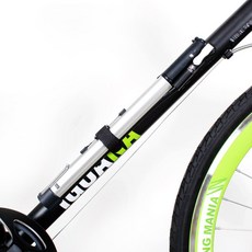 이구아나바이크 베토 CC-008AG 자전거 휴대용펌프, 블랙, 1개