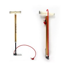 이구아나바이크 DH 자전거 장 펌프 22, 골드, 1개