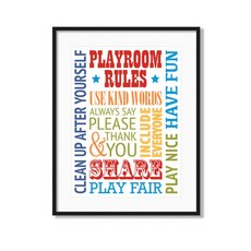 兒童咖啡廳遊戲室海報框, 遊戲室