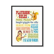 키즈카페 아이 놀이방 인테리어 액자, PLAYROOM2