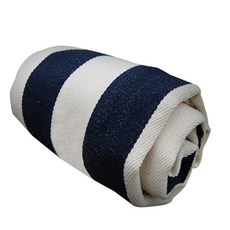 Maison Textile 野餐墊兼地毯 海軍風 3人用, 海軍藍