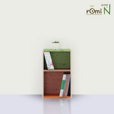 로미엔 칸칸수납장2칸, 핑크