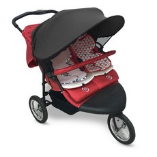 Manito 雙人推車遮陽罩, 黑色, 1個