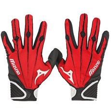 미즈노 330286 1010 VINTAGE PRO 배팅장갑, 빨강/검정