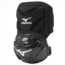 미즈노 380148 9090 BATTERS ELBOW GUARD 암가드, 검정, 1개