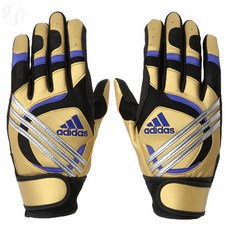 아디다스 BG BASIC 양수 배팅장갑, 금색+검정, 1개