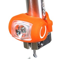 이구아나바이크 C USB 충전 자전거 안전등, 오렌지, 1개