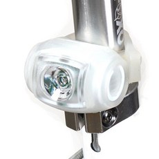 이구아나바이크 C USB 충전 자전거 안전등, 화이트, 1개
