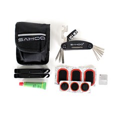 이구아나바이크 DH 자전거 휴대용 공구세트, 블랙, 1개