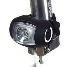 이구아나바이크 C USB 충전 자전거 안전등, 블랙, 1개