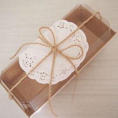 SR 牛皮紙三明治長方形盒, 2個, 4入