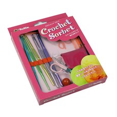 니트러브 튤립 소르베 코바늘 세트, 혼합 색상, 1개