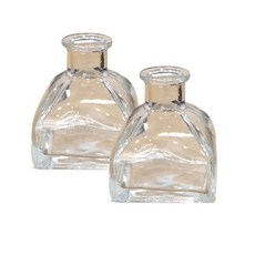 폴라리스에이치오 사각 돔 디퓨저용기, 2개(투명)