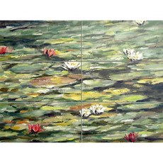 연꽃이 핀 연꽃밭 Scenery-012, 6장