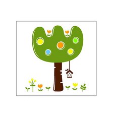 Deco Sarang 圖形貼紙 Joffrey 套組, A 深棕色