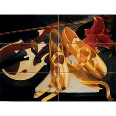 발레슈즈와 바이올린 Abstract-477, 6장