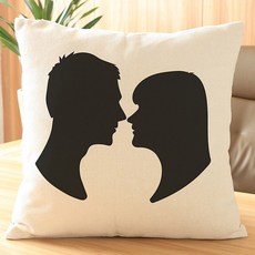 실루엣 쿠션커버 1