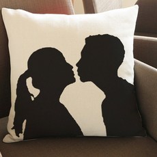 실루엣 쿠션커버 2