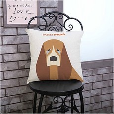 極簡動物插畫抱枕套 12