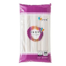 리빙웰 나무젓가락 1500개입, 30개입, 50개