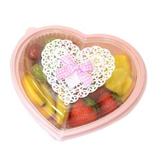 이홈베이킹 Take out 하트 일회용도시락(피크닉도시락), 1개