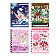 아이비스 1000 초등슬림알림장넓은칸(MT) 5개입, 랜덤 발송, 4개