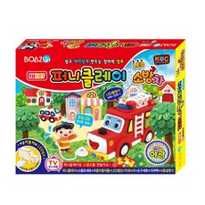 보아스린 퍼니클레이 소방차, 혼합 색상, 1개