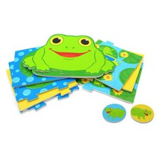 개구리 사방치기 놀이 매트, MD6275