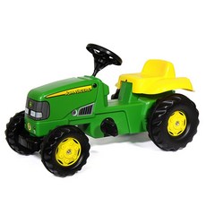 롤리토이즈 존디어 키드 트랙터와 트레일러, 혼합 색상, 1개