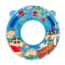 Crayon Shinchan 兒童充氣扶手游泳圈 蠟筆小新款 75cm, 混色, 1個