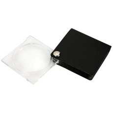 Eschenbach 宜視寶 錢包型放大鏡 - 經濟款(173053), 黑色, 1個