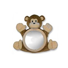 씨미스마일 카시트 인형거울, 원숭이, 1개