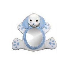 造型汽車座椅鏡子, 藍色小狗款, 1個