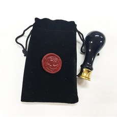 Kailart 漂亮的印章硬幣印章畫套組（附相應的印章貼紙）, 2p（陶瓷印章1p，硬幣20 1p）+絨布袋, 1套