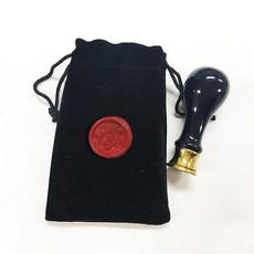 Kailart 漂亮的印章硬幣印章畫套組（附相應的印章貼紙）, 2p（陶瓷印章1p，硬幣07 1p）+絨布袋, 1套